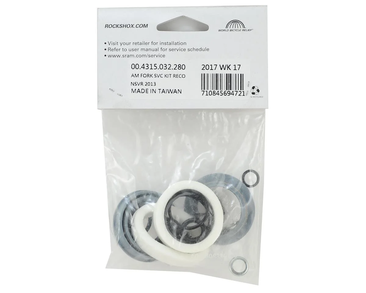 RockShox Basic Fork Service Kit (2013-2015 Recon Silver) - view 2